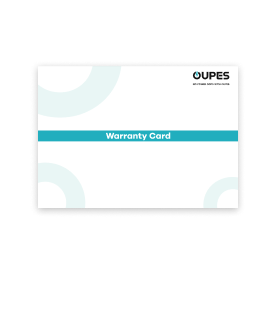 OUPES Warranty Card